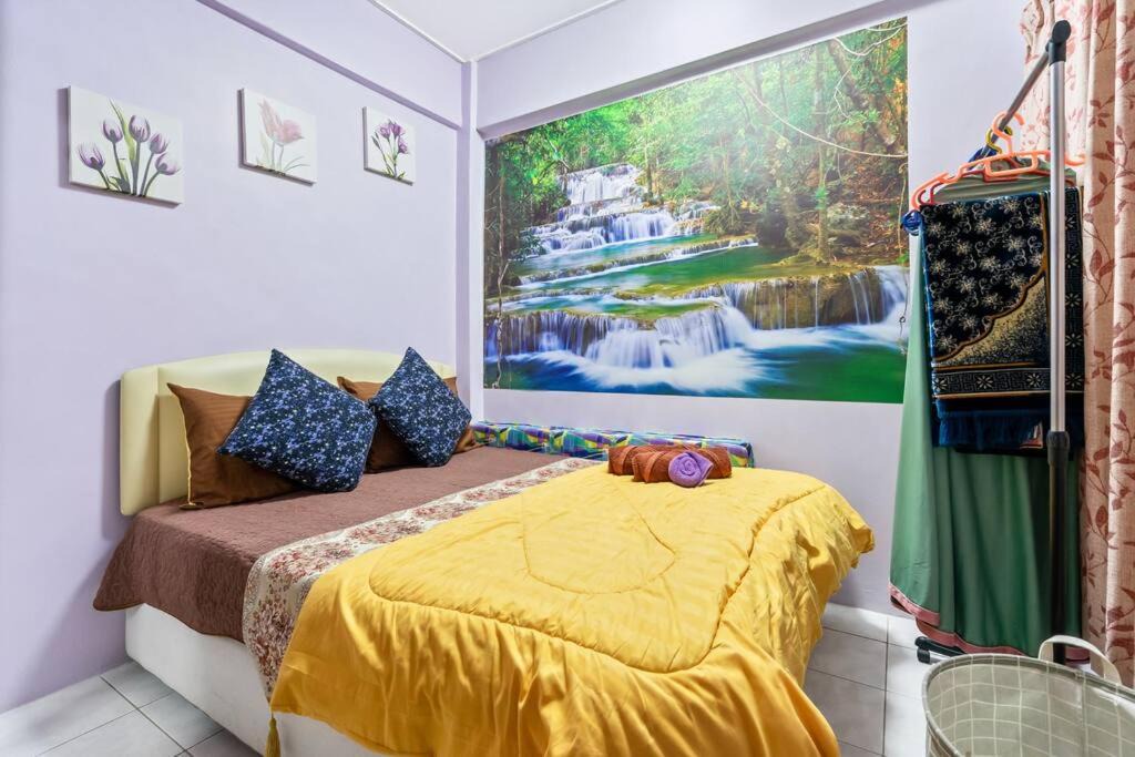Rawang Apartment | 3 scenic air cond bedrooms, near Bandar Rawang