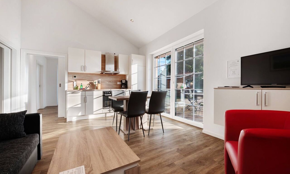 Hatten Apartment | Apartment 'Wiesenfenster' with Shared Terrace, Shared Garden and Wi-Fi