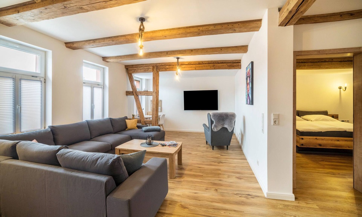 Elbingerode Apartment | Apartment 'Zum Borkenkäfer 2' with Shared Terrace, Balcony and Wi-Fi