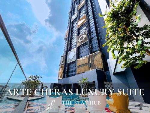 Taman Midah Apartment | Arte Cheras Luxury Suites - Near TBS & MRT - Easy Access to TRX, Stadium -Bukit Jalil, KLCC- Free 1Parking