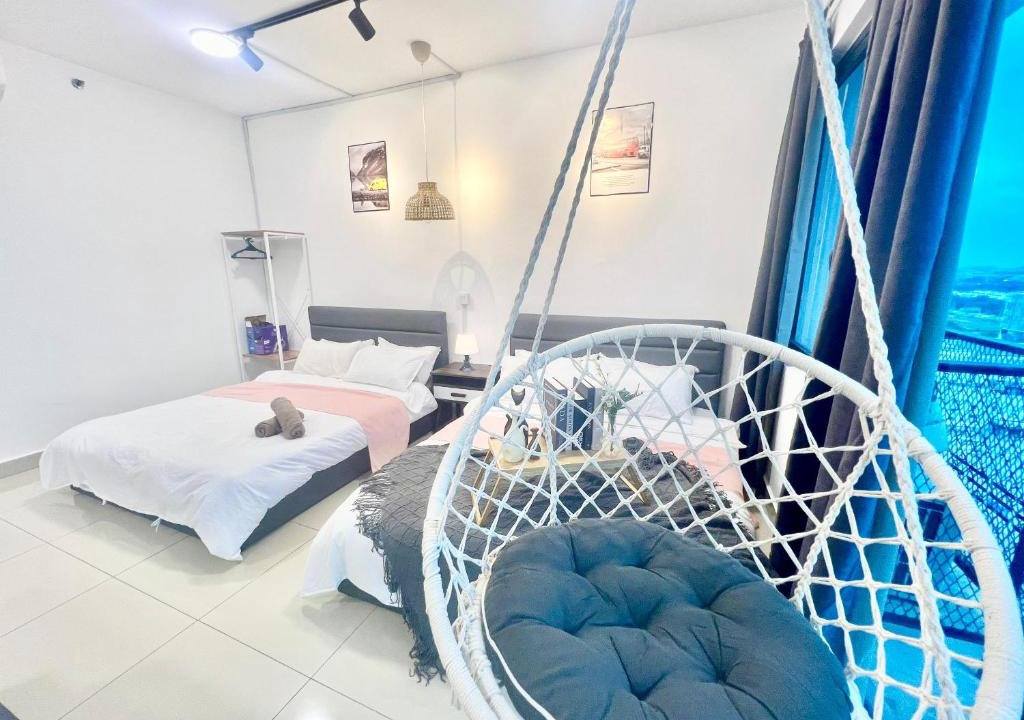 Shah Alam Apartment | Cozy Trefoil 1-5Pax Studio room Setia Alam Convention Center Free Wi-Fi