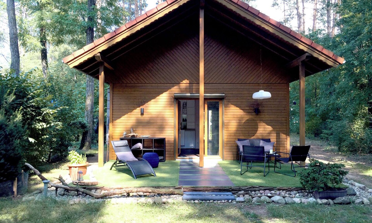 Fichtenwalde Cabin | Forest and well-being. Time out in Brandenburg. Nature! Recreation and activities