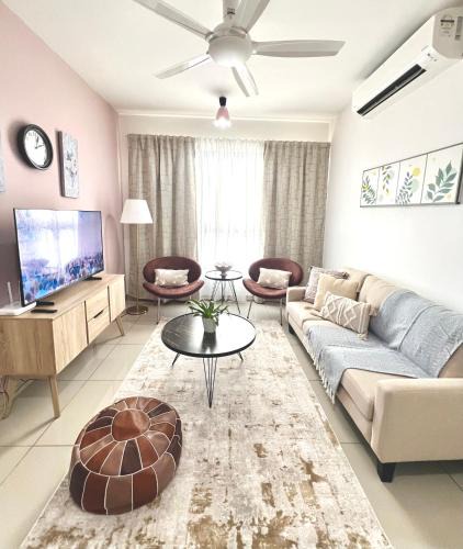 Taman Pertama Apartment | KL city 3BR with Car park