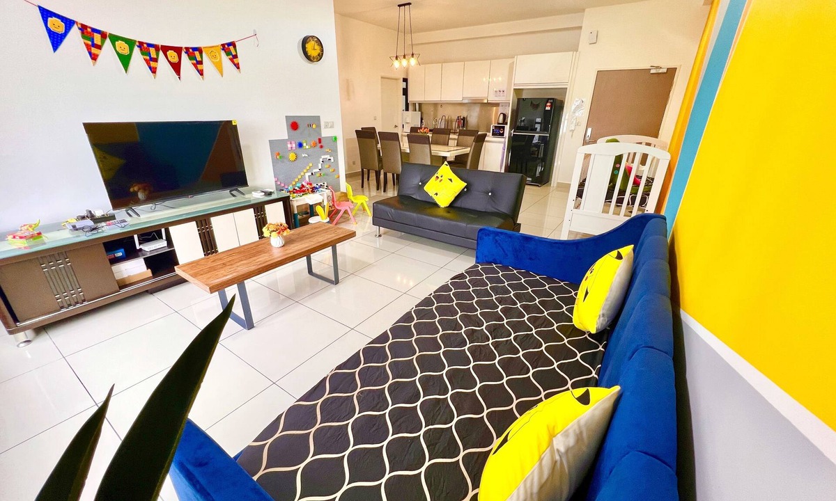 Medini Apartment | Legoland 8-10min walk@ Kairos Comfort Spacious Families ,Cuckoo Water/1-12pax