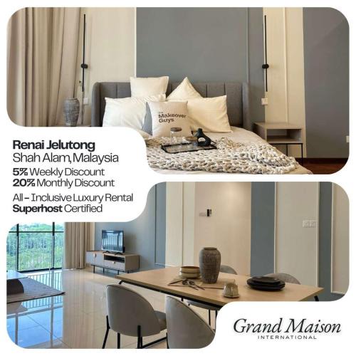 Bukit Jelutong Apartment | Luxury Suite Shah Alam - Pool - High-Speed Wifi - Near i-City