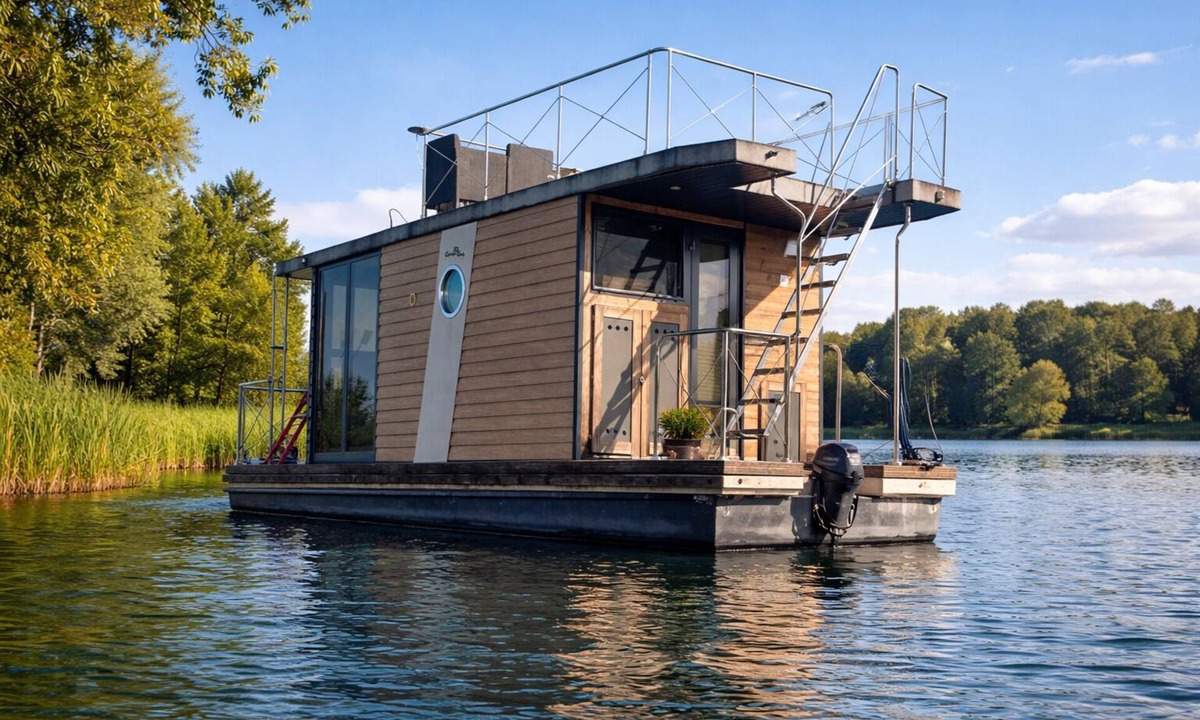 Oberschoneweide Boat Rental | Rent a houseboat FS-free for 5 people in Berlin on the Spree - Anker Ladies