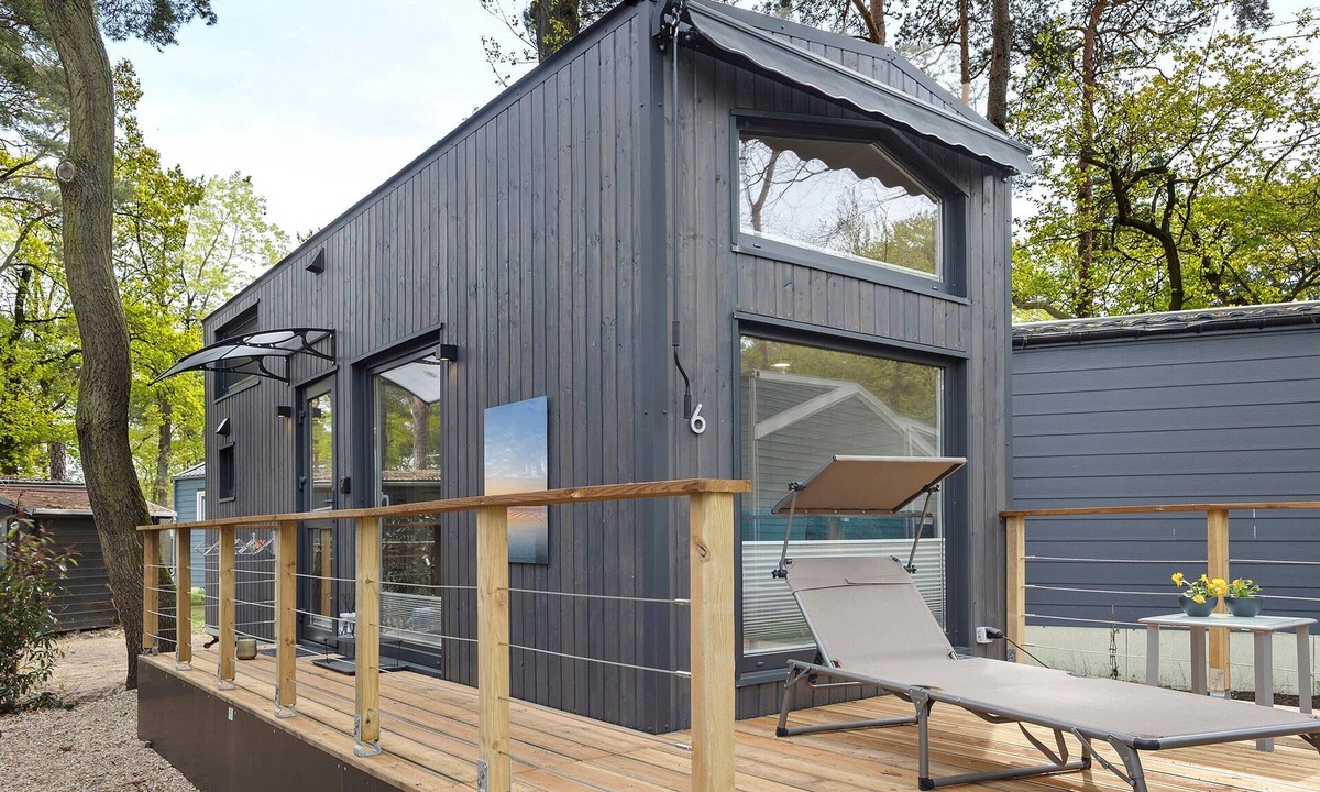 Ferch House | Tiny Home 'Tiny House Nr 6' with private terrace, Wi-Fi and air conditioning
