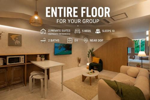 Gwanghui-dong Apartment | Urban Breeze DDP 2 Apartments for 10 Near Metro