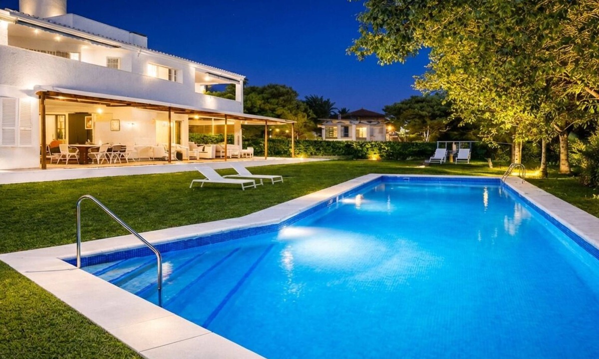 Sitges Villa | Villa Sitges Abu-Lia 3 min. walk from the beaches. Amaizing Outdoor Area. Luxury