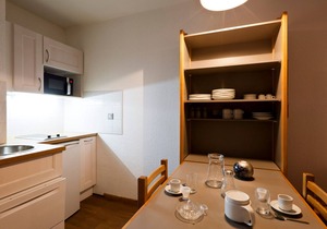 2* Studio with balcony, parking and wifi in the heart of Brides-les-Bains in Brides-les-Bains