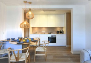Two separate bedrooms, private sauna and sunny balcony! in Wangerooge