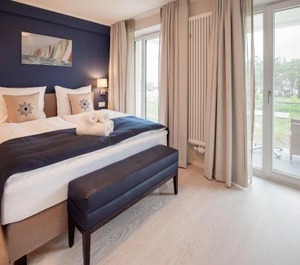 Dünenresidenz Prora Meerblick Schlafzimmern Und Balkon 