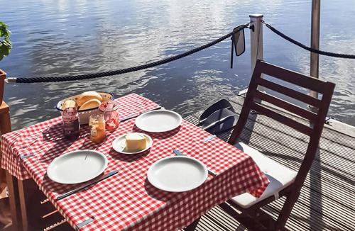 Havelsee Boat Rental | 1 bedroom beach front ship in Havelsee OT Kützkow