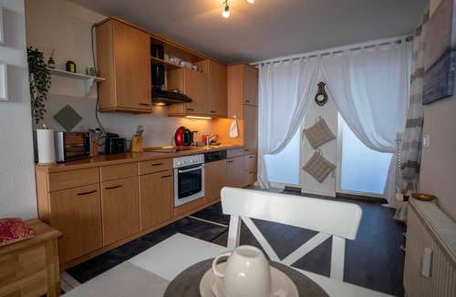 Innenhafen Apartment | 189 Apartment Meerzeit - Meerzeit Apartment mit Südbalkon und Meerblick