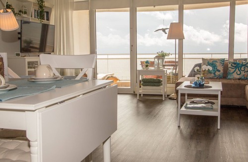 Innenhafen Apartment | 189 Apartment Meerzeit - Meerzeit Apartment mit Südbalkon und Meerblick