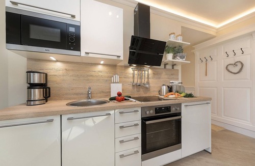 Zingst Apartment | 5-star luxury apartment right on the beach with a fireplace, spa area, and sauna