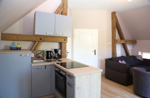 Parsteinsee Apartment | Apartment 'Ferienwohnung 2' with Shared Terrace and Wi-Fi