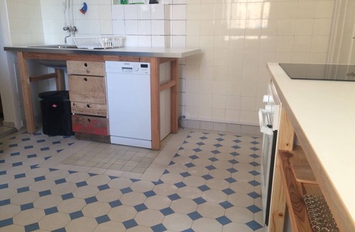 Furstenwerder Apartment | Apartment with garden and lake view from the veranda. Family friendly!