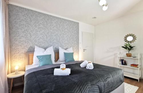 Honower Siedlung House | BohnApartments Haus Zocheblick - 2 kostenlose Parkplätze - sehr ruhig - 4 Schlafzimmer - Neubau - Vollausstattung - WLAN