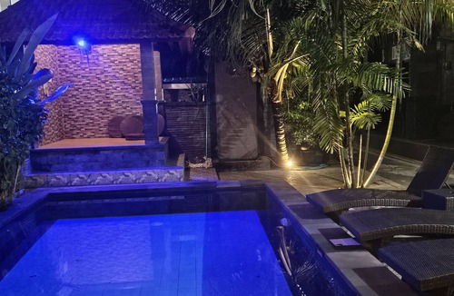 Kartika Plaza House | Charming bedroom with WiFi and AC in Bali