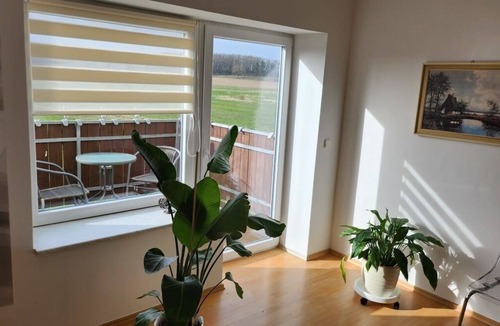Muritz Apartment | Comfortable country apartment on Lake Fincken with balcony, terrace and garden
