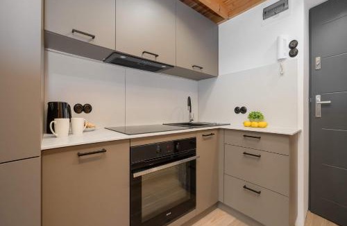 Pruszkow Apartment | Comfortable Studio for 4 People with a Balcony in Pruszków by Noclegi Renters