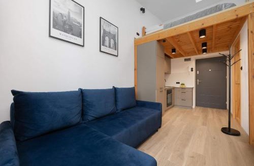 Pruszkow Apartment | Comfortable Studio for 4 People with a Balcony in Pruszków by Noclegi Renters