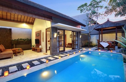 By Pass Ngurah Rai Villa | Cozy and Spacious One Bedroom Deluxe Villa in Jimbaran with a private pool