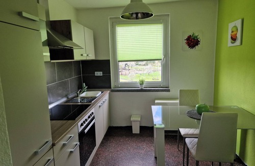 Zerbst/Anhalt Apartment | Cozy apartment with kitchen and bathroom near the Elbe bike path