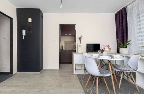 Katowice Apartment | Cozy Studio with Balcony | Quiet Neighborhood