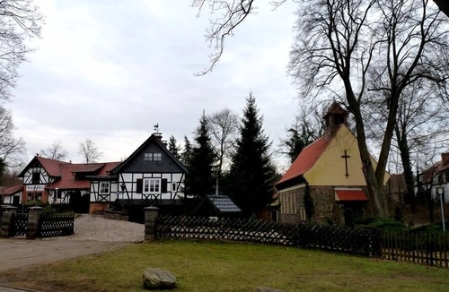 Dagow House | Cozy vacation home with fireplace and terrace near Lake Stechlin in the countryside