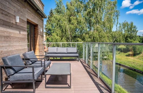 Wilkasy Apartment | Deluxe Suite A16 with roof terrace and marvellous lake view