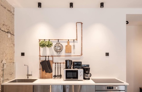 Weissensee Apartment | Factory Loft Duplex (40sqm) near Antonplatz