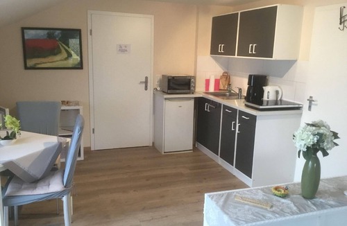 Rodlin Apartment | Generous holiday apartment with a great view from the balcony, amidst nature