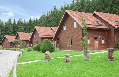 Rotacker Apartment | Has-26 Holzblockhaus, 4-6 Pers., 65qm - Naturerlebnisdorf Blauvogel