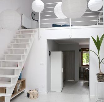 Barczewo Apartment | Komfortowe mieszkanie z antresolą i tarasem