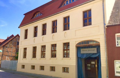 Werben Apartment | Mezzanine floor with terrace in the old commander's house