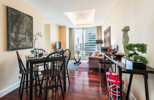 Yan Nawa Apartment | Serviced 2 Bed PANORAMIC SKY VILLAS with View, Pool and BTS