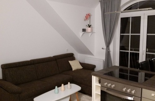 Swieta Lipka Apartment | Small yellow villa in Masuria (apartment WEST in the attic)