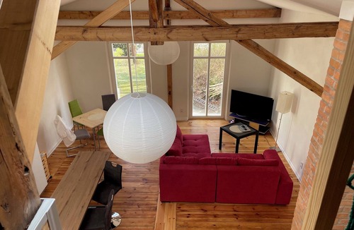 Grunheide Apartment | Spreebogen Grünheide vacation apartment - your retreat right by the water near Berlin