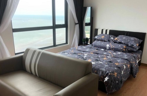 Perkampungan Peramu Apartment | Studio Seaview