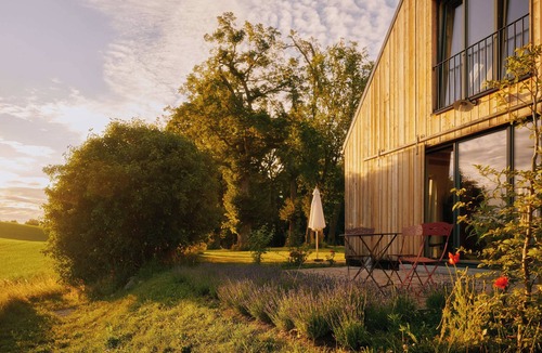Gerswalde Apartment | Stylish vacation apartment with 2 terraces and beautiful sauna in the Uckermark.