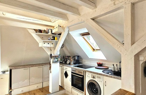 Marzahn Apartment | Sunny half-timbered apartment/Quiet and close to the center!