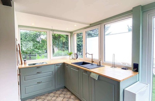 Rangsdorf House | Tiny house in Rangsdorf for 4 people + fireplace