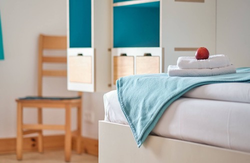 Schwerin Other | Twin Room 4 - turquoise - Holiday on the organic farm