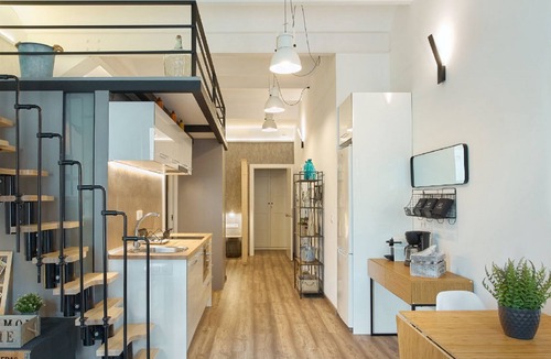 El Parc i la Llacuna del Poblenou Apartment | Urban District Apartments - Marina Vintage Exclusive Loft A