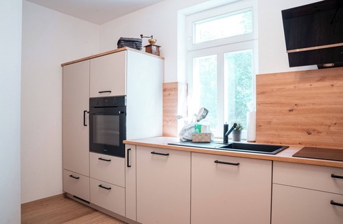 Eggeroder Brunnen Apartment | Vacation apartment Waldquelle in the old forester's lodge (Harz)