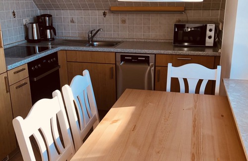 Garz/Rugen Apartment | Vacation apartment "Zur Schoritzer Wiek 10" - light, peace & wide view over the Bod
