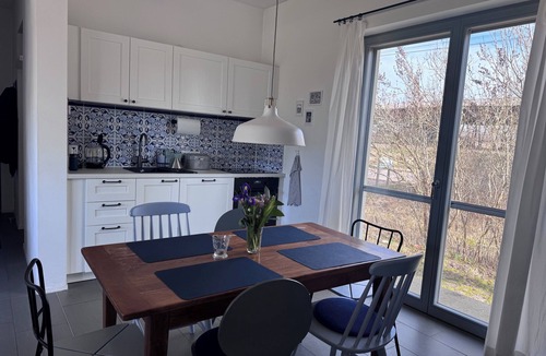 Friedrichswalde House | Vacation home in the crane village - with sauna and fireplace