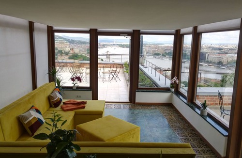Gellert Hill Apartment | View from Budapest apartment